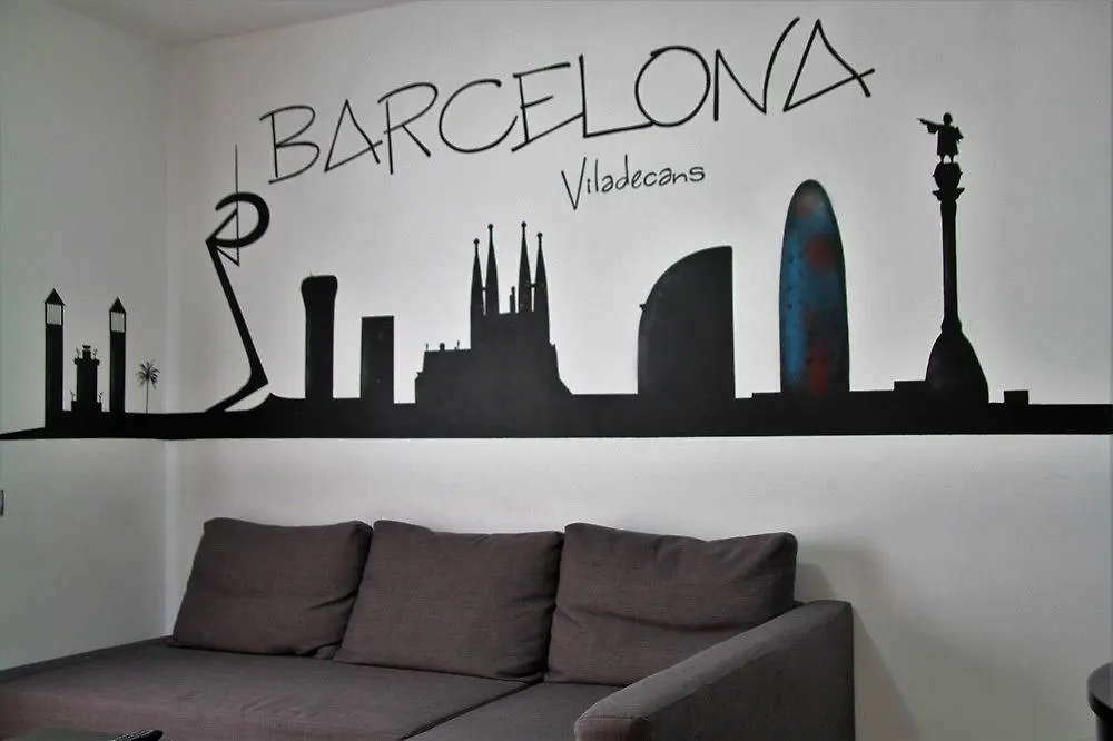 Apartamentos Atico Airport Barcelona, Terraza Y Barbacoa Viladecáns Daire