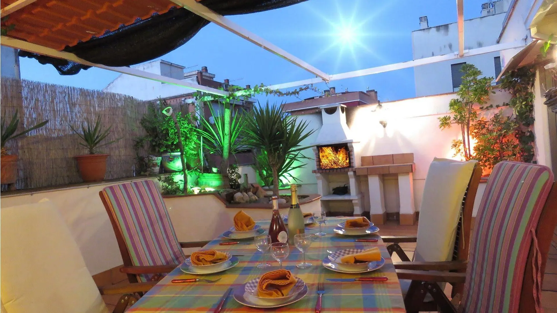 Apartamentos Atico Airport Barcelona, Terraza Y Barbacoa Viladecáns