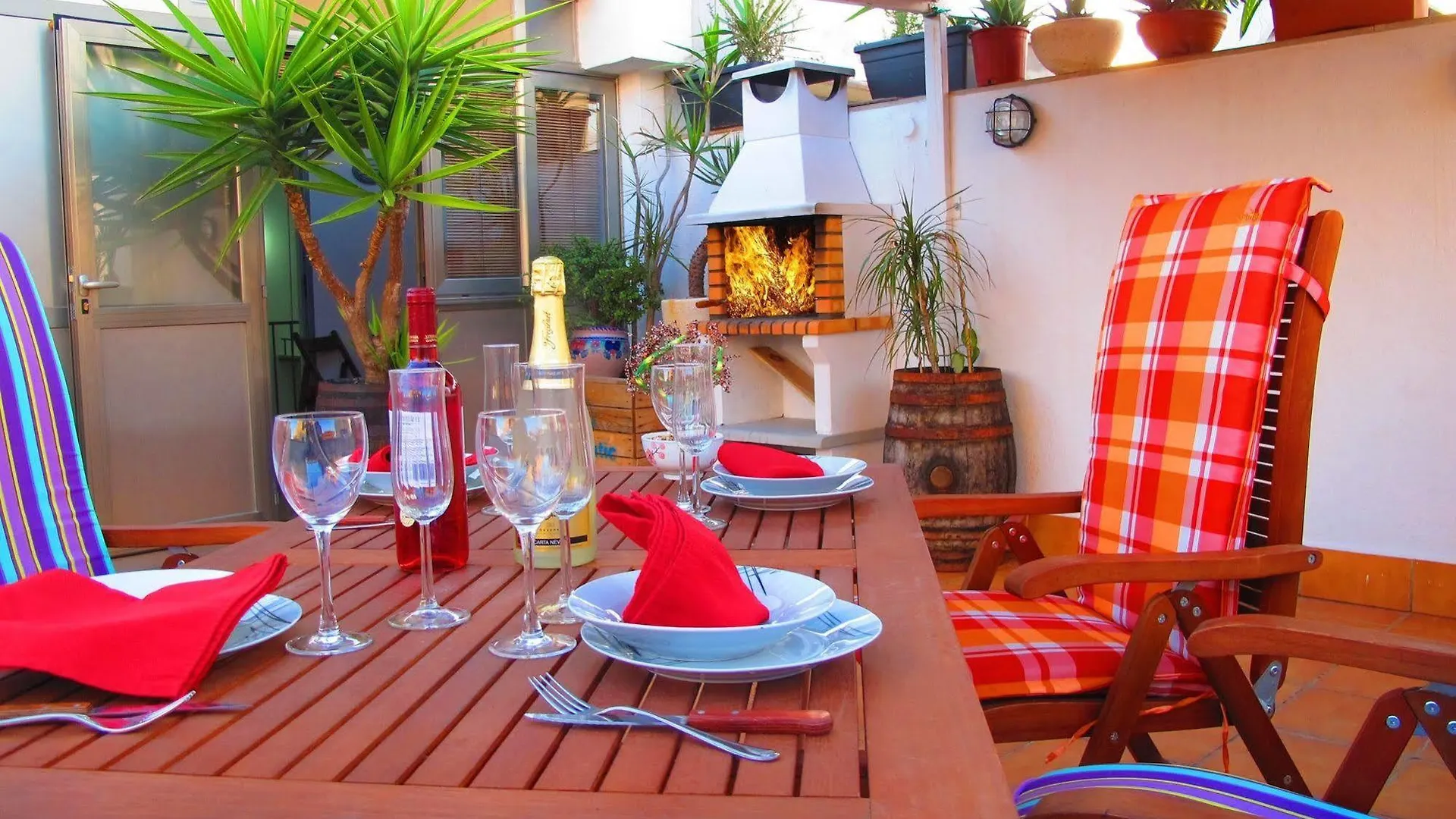 Daire Apartamentos Atico Airport Barcelona, Terraza Y Barbacoa Viladecáns