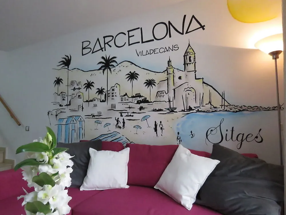Apartamentos Atico Airport Barcelona, Terraza Y Barbacoa Viladecans España